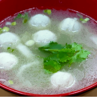 C19. Fuzhou Fish Ball Soup (Pork) 福州魚丸湯