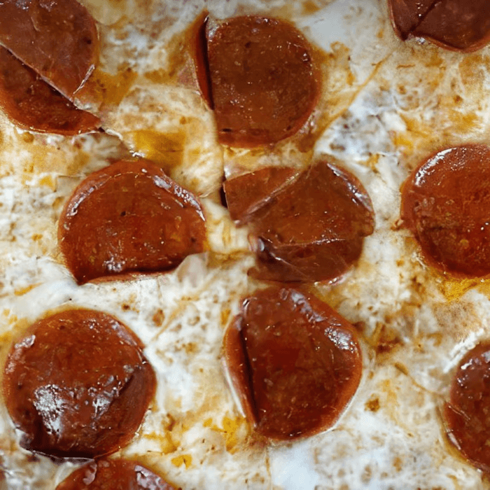 Pepperoni Double Decker Pizza