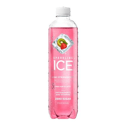 Sparkling Ice Kiwi-Strawberry.