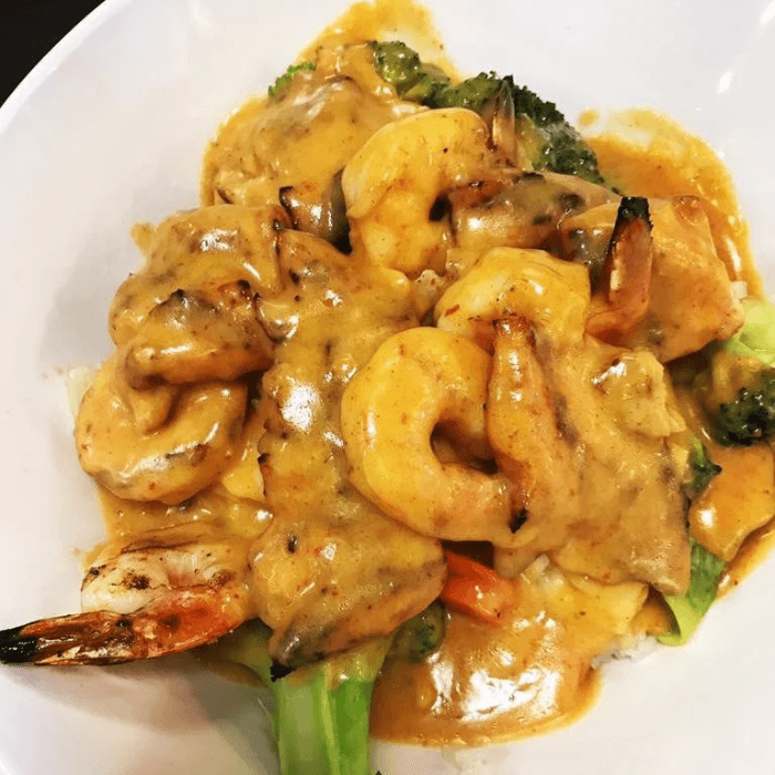 Thai Seafood Red Curry.