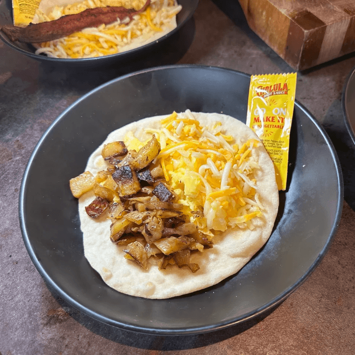 Potato Egg Cheese