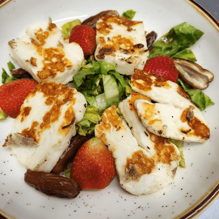 Seared Halloumi Cheese