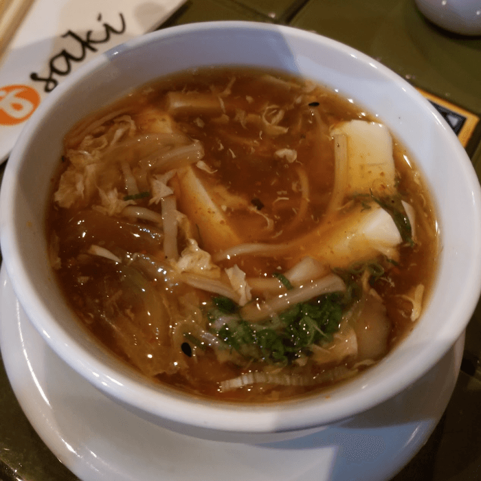 Hot & Sour Soup.