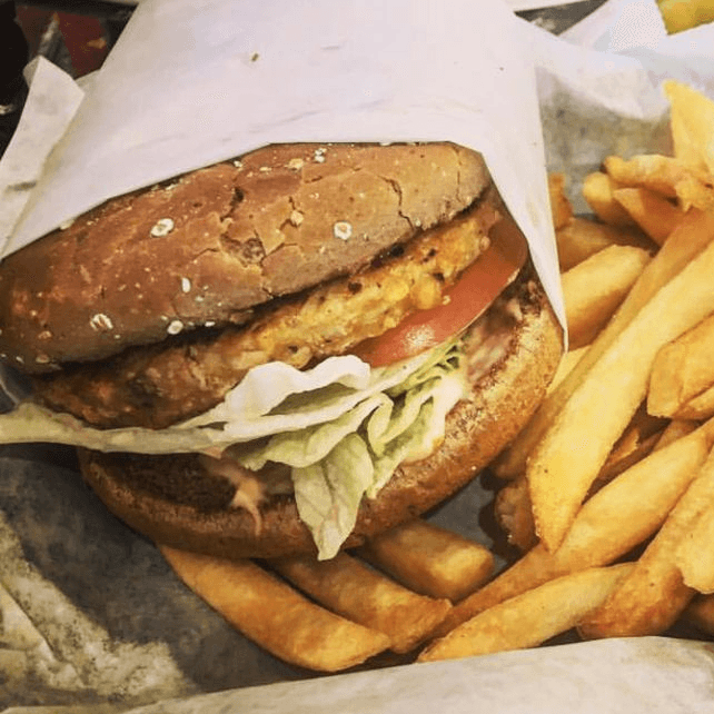 #8 Garden Burger Combo