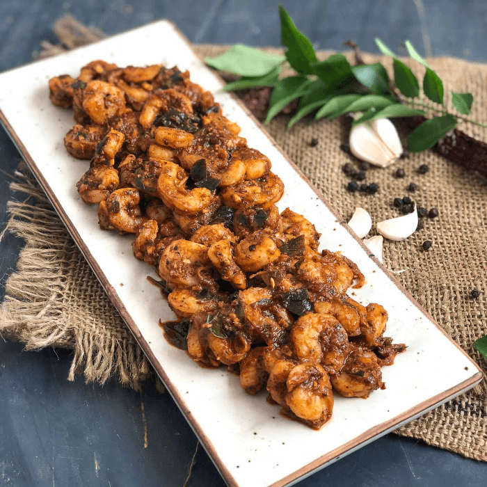 Shrimp Pepper Fry