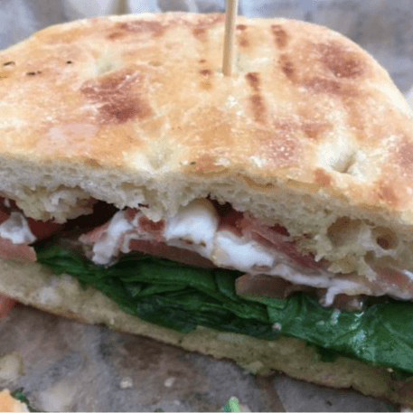 Crispy Prosciutto Panini Sandwich