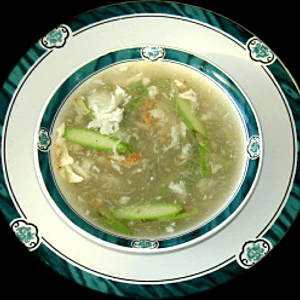 Crab Meat Asparagus Soup