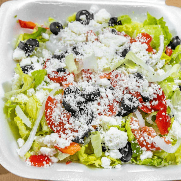 Our Famous Greek Salad.