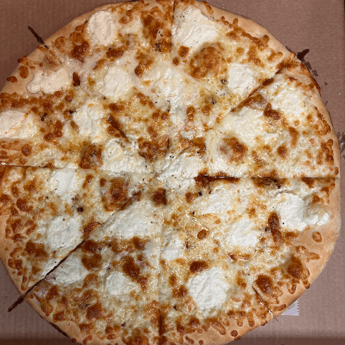 XLarge White Pizza