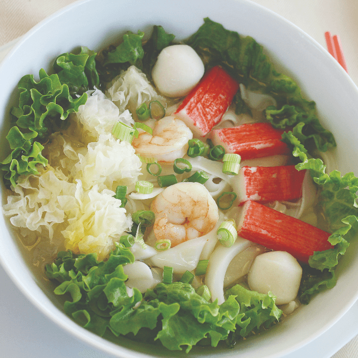28. Seafood Noodle Soup.