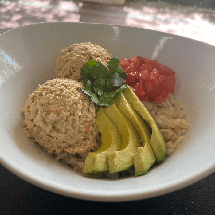 Tuna & Rice Bowl.