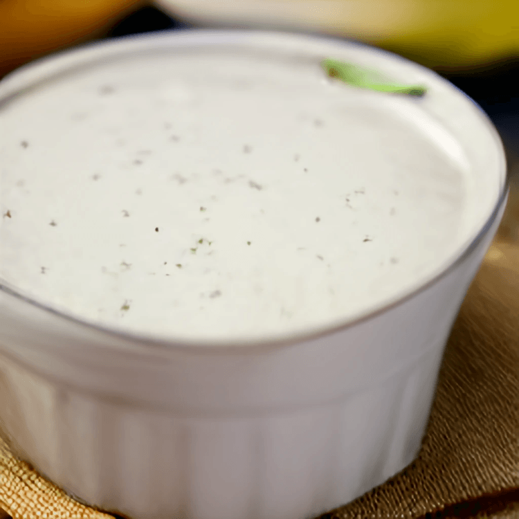 Cup of Ranch Dressing