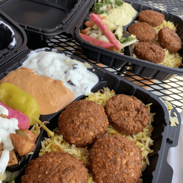 Falafel Platter.