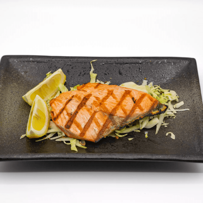 Salmon Shioyaki.