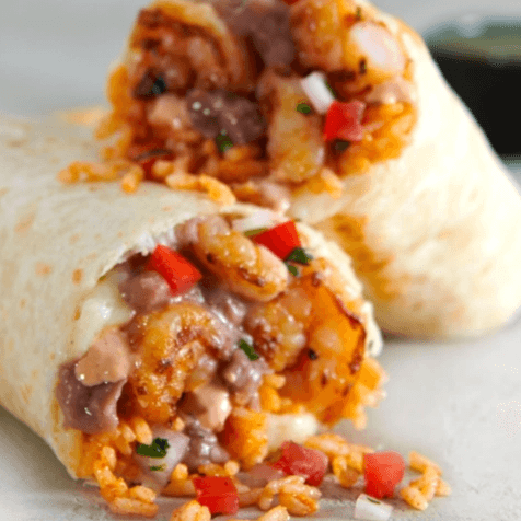 Shrimp Burrito