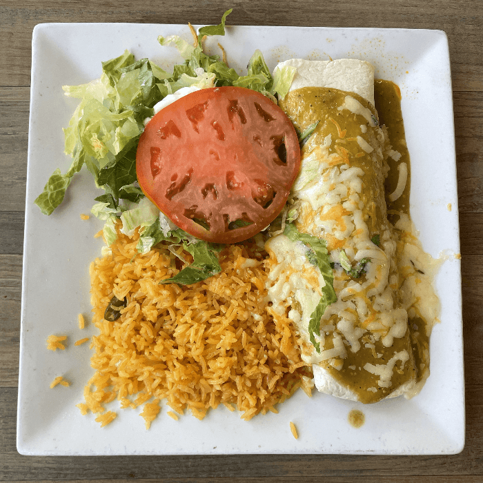 Lunch Burrito Verde