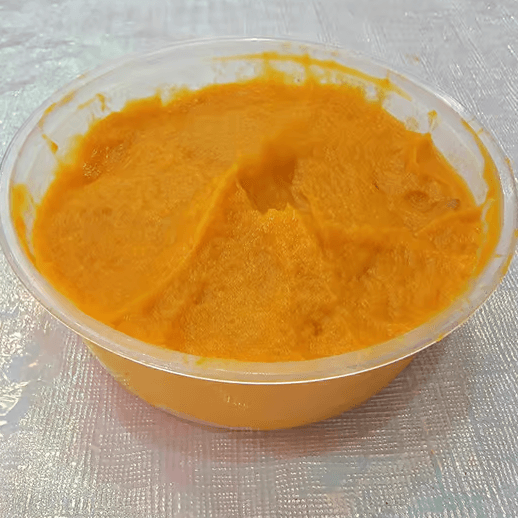 Mashed Sweet Potato.