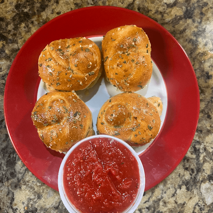Garlic Bread Knots.