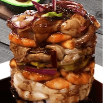 "Are You Kidding Me?" Torre De Mariscos Seafood Tower.