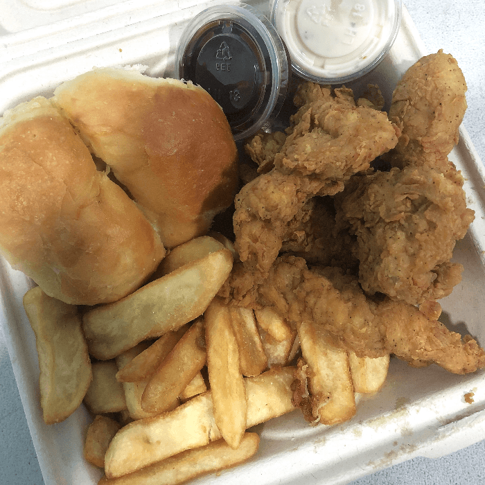 6 Piece Chicken Strip Jr. Meal