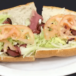 Hot Pastrami Hero.