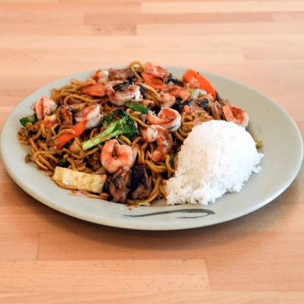 Yakisoba Chicken & Shrimp