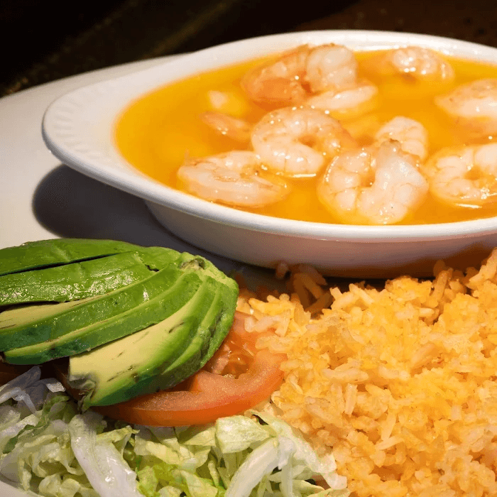 Camarones Al Ajillo.