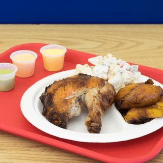 Chicken Plate Boxed Lunch.