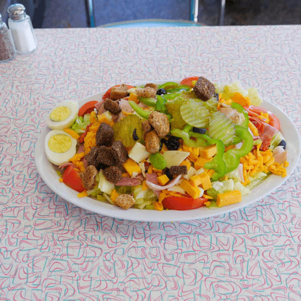 Fresh Diner Salads: Classic Cobb, Caesar
