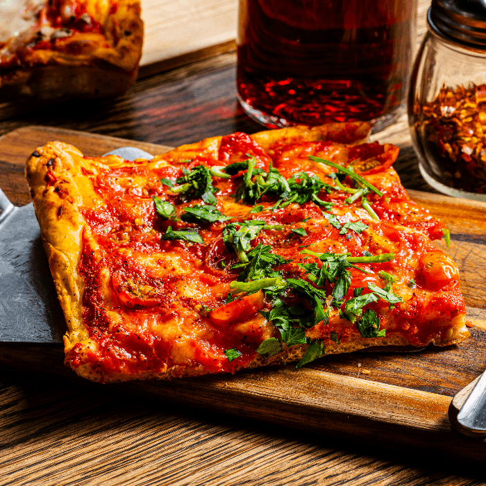 Arrabbiata Pizza (Slice)