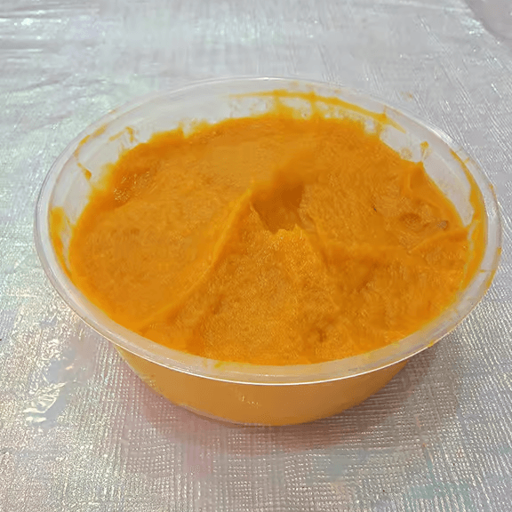 Mashed Sweet Potato.