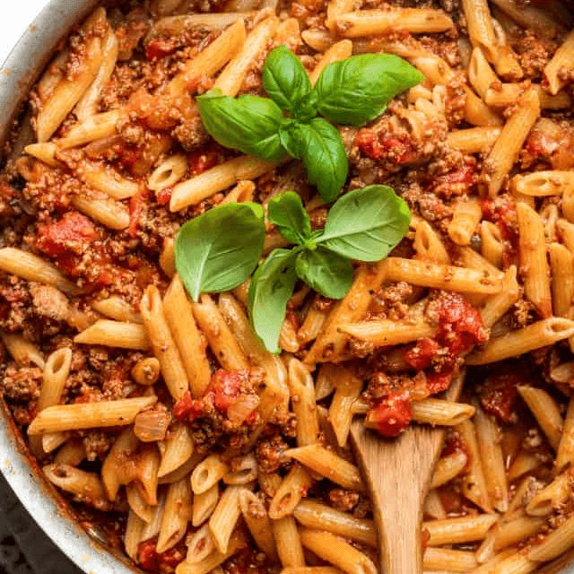 Pasta with Bolognese Sauce