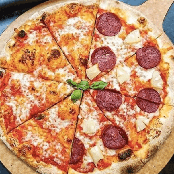 Half and Half Pizza