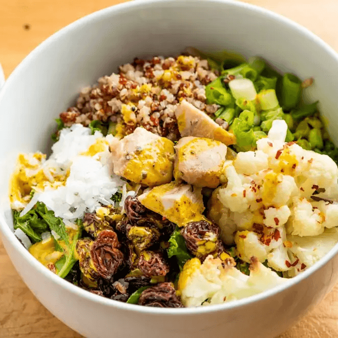 Turmeric Chicken Bowl