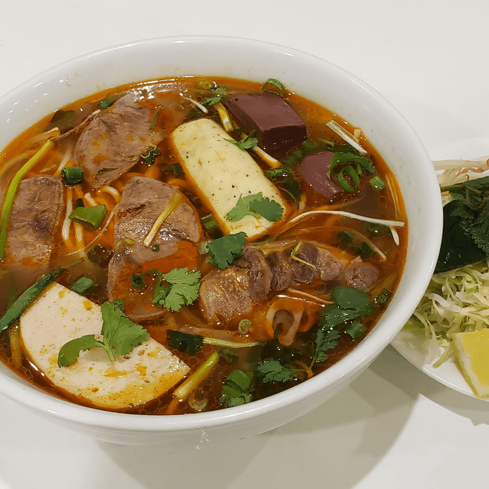 Hue's Style Spicy Noodle Soup - Bún Bò Huế