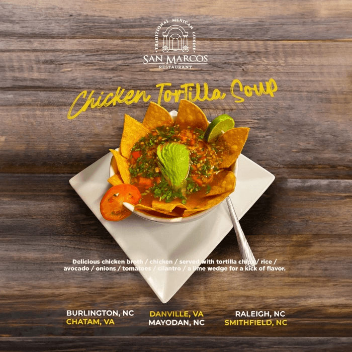 San marcos best sale raleigh menu