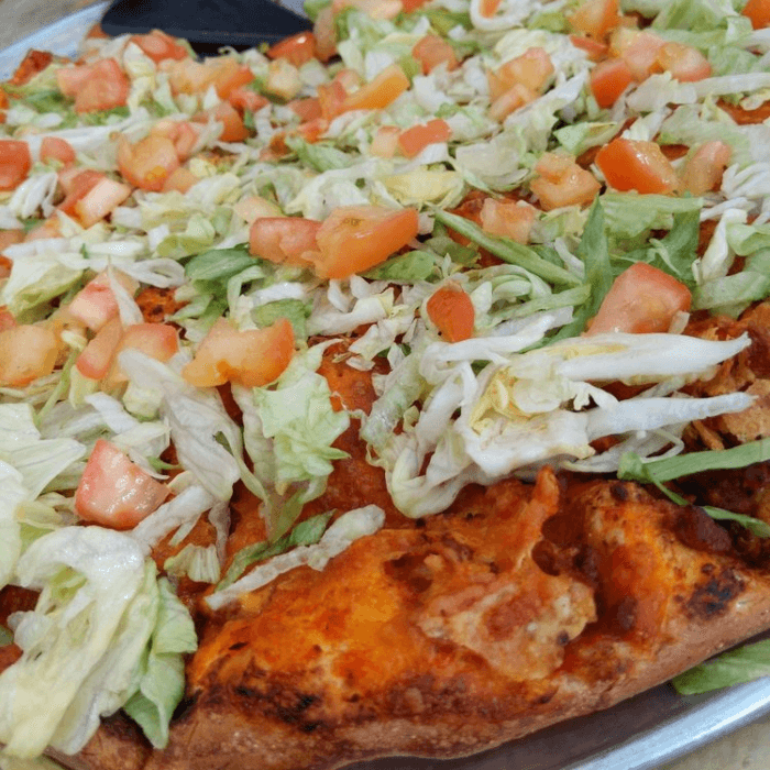Taco Pizza (Papoos - 5" (4 Slice))