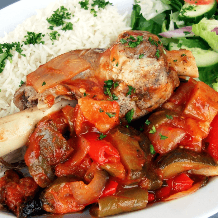 13. Lamb Shank Stew.