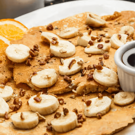 Banana Nut Pancakes.