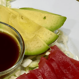 Tuna Avocado Sashimi