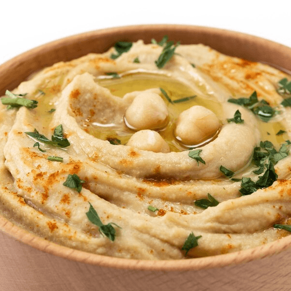 Hummus with Veggies.