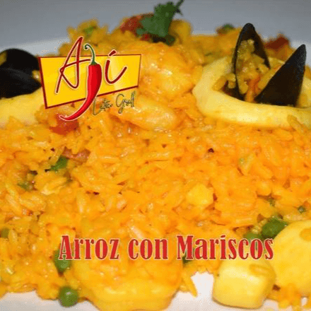 Seafood Yellow Rice for 4 (Paella)