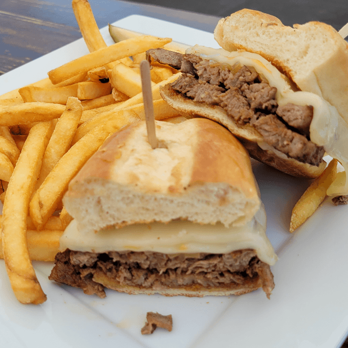 "Hill' Philly Cheesesteak Sandwich