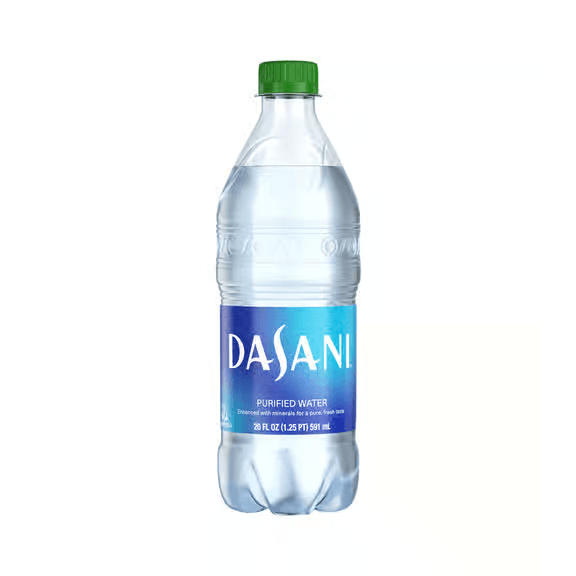 20oz Dasani Water.