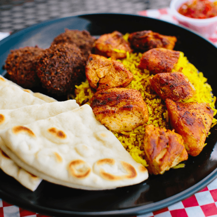 Chicken Kabob Platter