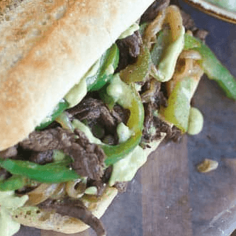 16 inch Pepper Steak Sandwich