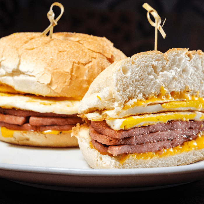Taylor Ham Sandwich.
