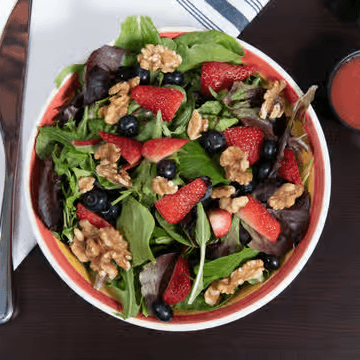 Spring Salad with Walnuts & Fruit
