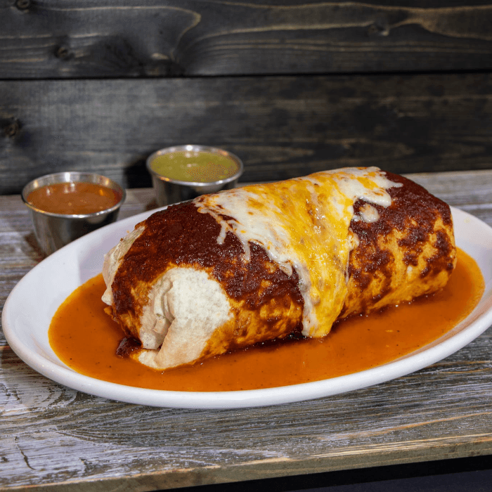 Saucy Burrito.