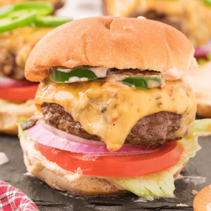 Spicy Cheese Burger